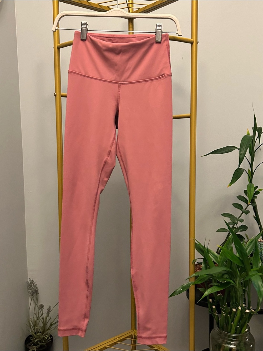 90 Degree By Reflex Dusty Rose Athleisure yoga Leggings size XS
